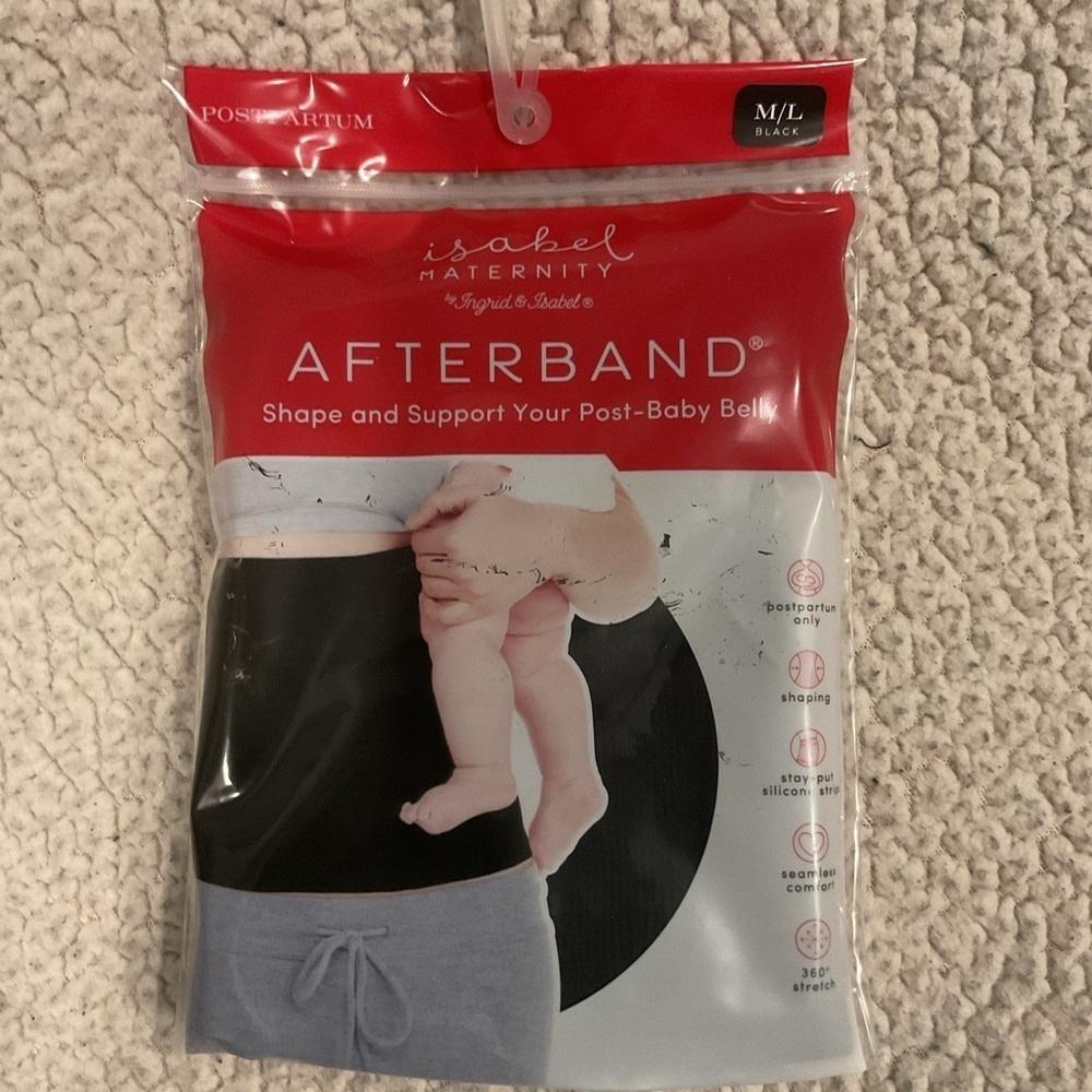 Isabel Maternity by Ingrid & Isabel Black Afterband